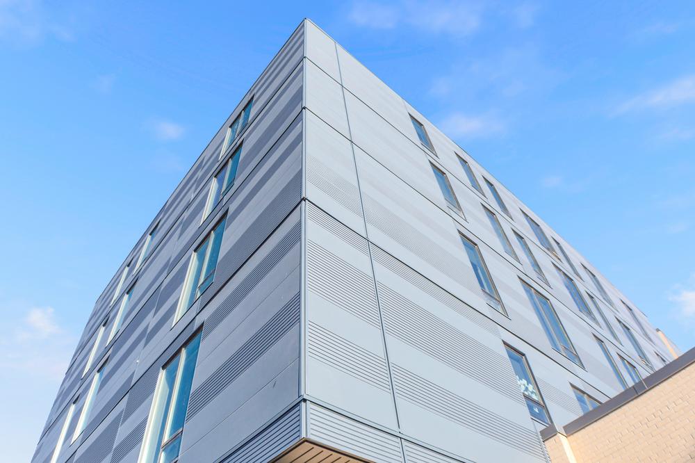 Golden Ribbed Cladding 7 Ways to Achieve a Ribbed Metal Siding Look | Nichiha USA