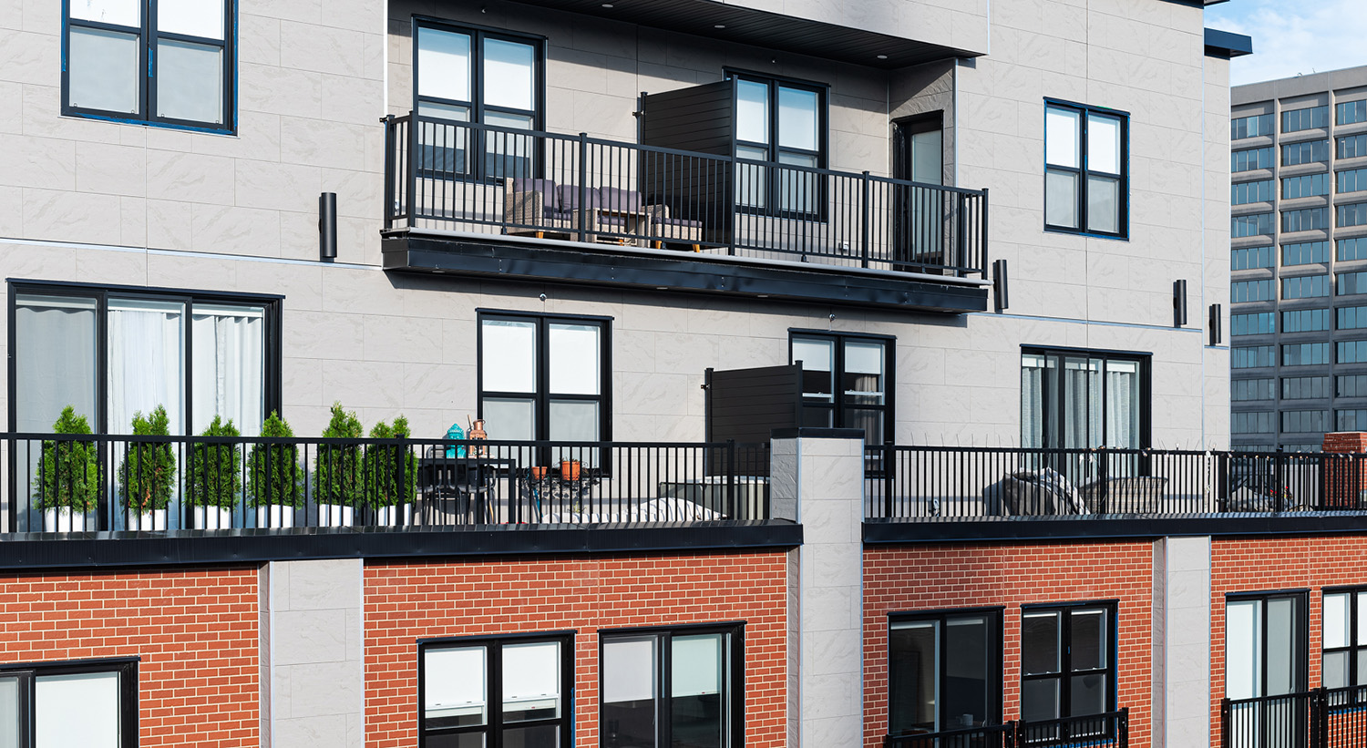 Top of Telegraph Square in Canada featuring SandStone in Gentle Gray