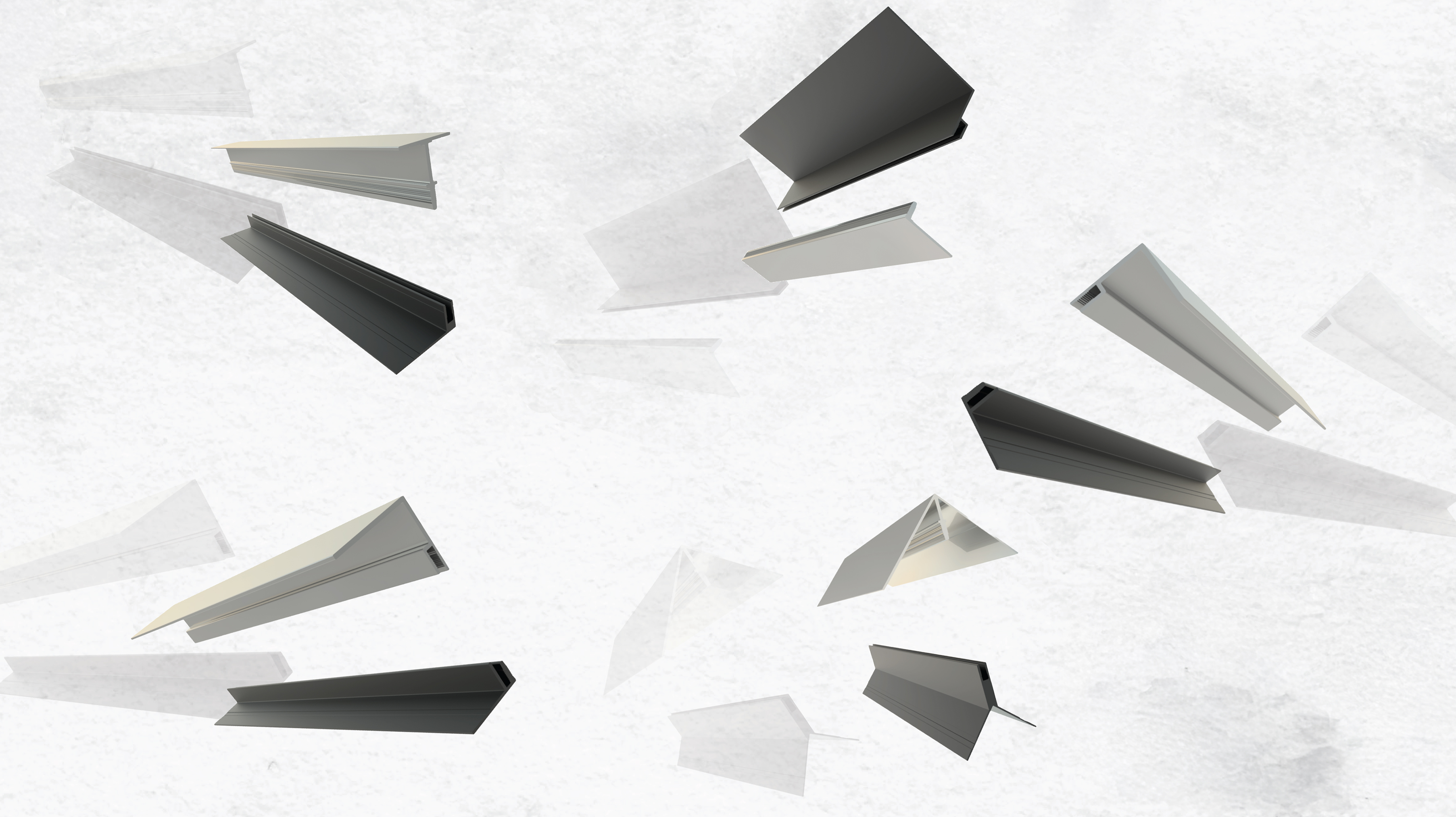 Nichiha Two-Piece Trim corner and joint mockup